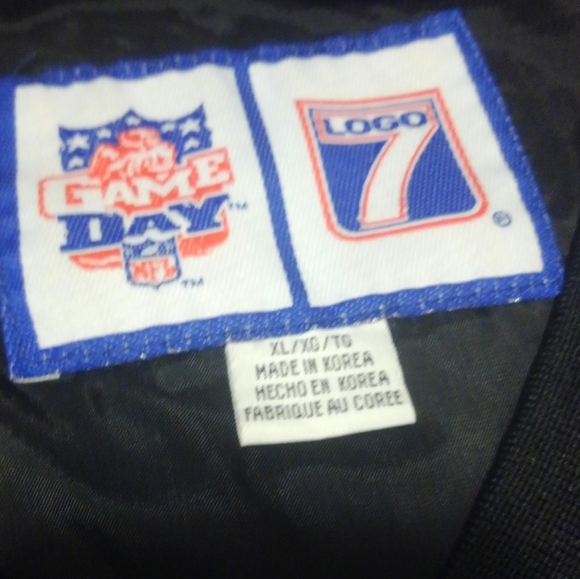 Vintage 90s🔥 Pittsburgh Steelers ✨ Logo 7 Jacket Windbreaker XL 🏈 🏟️  Vtg 💎 - Picture 13 of 14